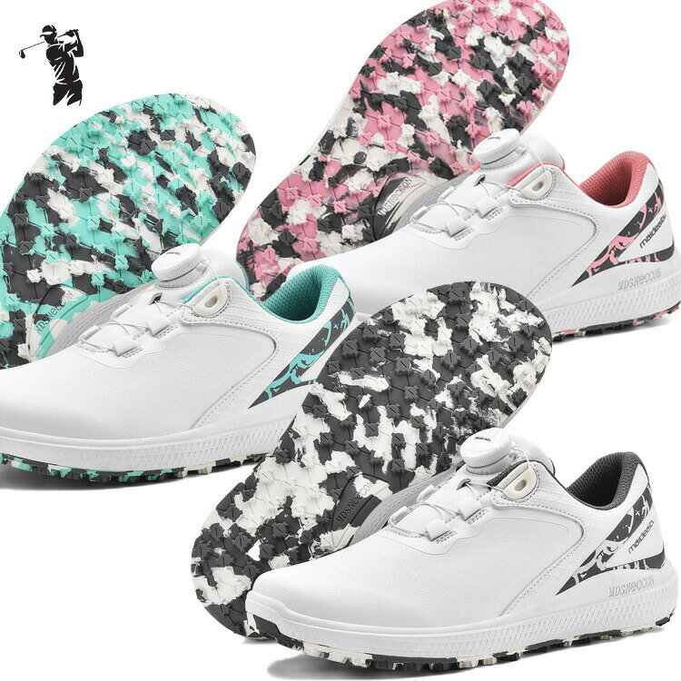 ゴルフシューズ ダイヤル式 スパイクレス 4E 安心保証 シューズ ゴルフ スパイクレスシューズ ゴルフシ..