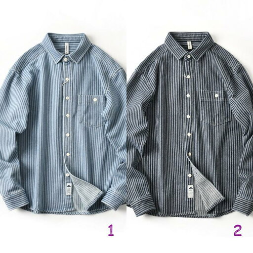 メンズ・ トップス・シャツ・ 長袖・アウター・気質・カジュアルシャツ