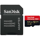 microSDXCカード SDSQXCY-064G-JO3CD 64GB マイクロSD SanDisk サンディスク Extreme PRO UHS-I U3 ...