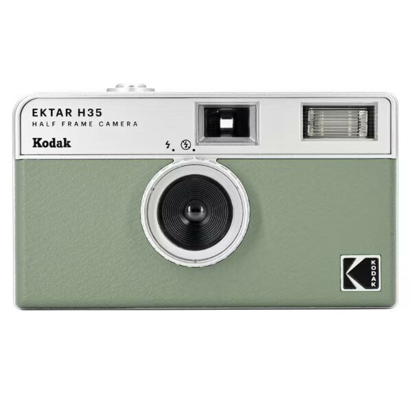 Kodak EKTAR H35 フィルムカメラ ハーフフレーム セージ
