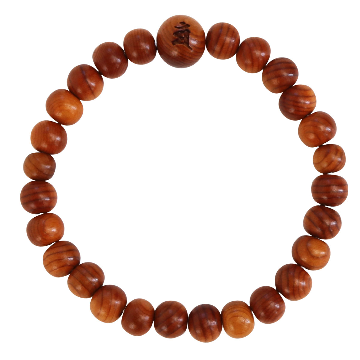 満願成就数珠腕輪 一位 文殊菩薩梵字入 8mmブレスレット 就職祝い 卒業記念 合格祈願 還暦 お守り お祝い メール便送料無料