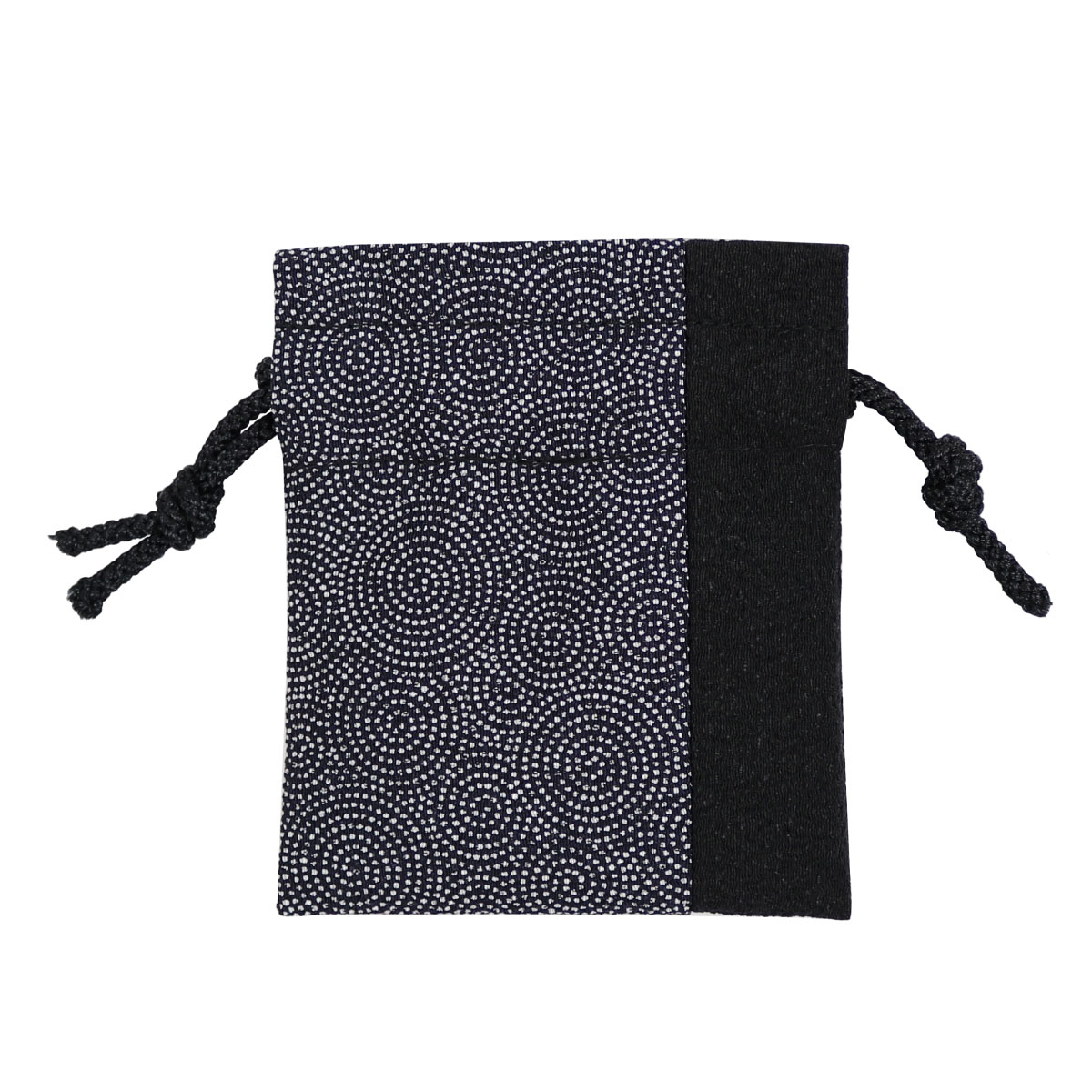 巾着 袋 ミニサイズ ツートン 塗香入れ袋 鮫小紋 送料無料 送料込み (※送料無料はメール便のみ)