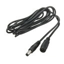 DC電源延長ケーブル DVR 防犯カメラ 車用カメラ PC LEDライトなどの電源延長用 DC55215M