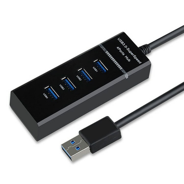 高速4ポートUSBハブ コンパクト 5Gbps USB3.0 過電流保護 USB3HUB4NEW