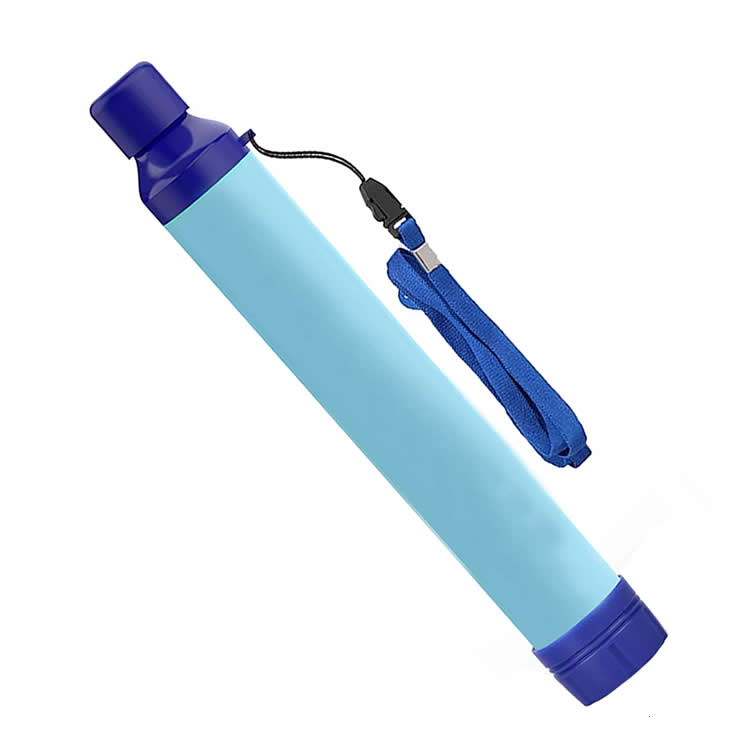 携帯浄水器 浄水フィルター ストロータイプ 災害用浄水器 防災用品 登山 アウトドア 軽量 コンパクト ペットボトルに取り付け可 MOT-PLS1602