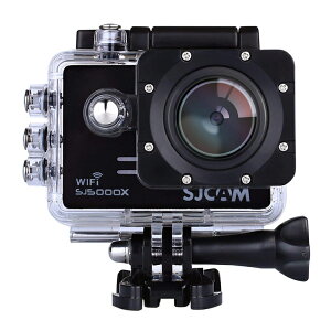 スポーツカメラ 「SJCAM正規品」4K 1080P WiFi搭載 170度広角レンズ 30m防水 アクションカメラ バイクや自転車、車に取付可能 SJ5000X