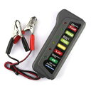 バッテリー電圧チェッカー 常備しやすいコンパクトサイズ TIROL12