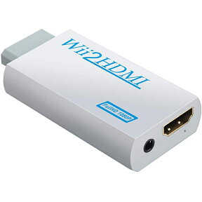 Wii用HDMIコンバーター 接続簡単 フルHD画質対応 コンパクト設計 WiiからのシグナルをHDMI出力できます WHTI200