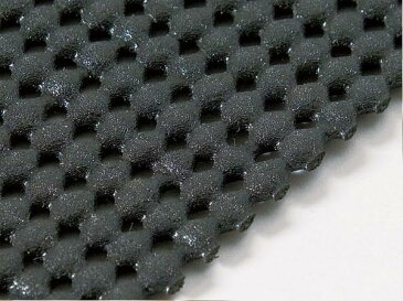 【2/15限定★ポイント最大38倍】メール便可|カーボーイ すべり止め角小 9cm×9cm 黒 瓶の蓋開け コースター 花瓶 机、ソファ、洗濯機の下に!/