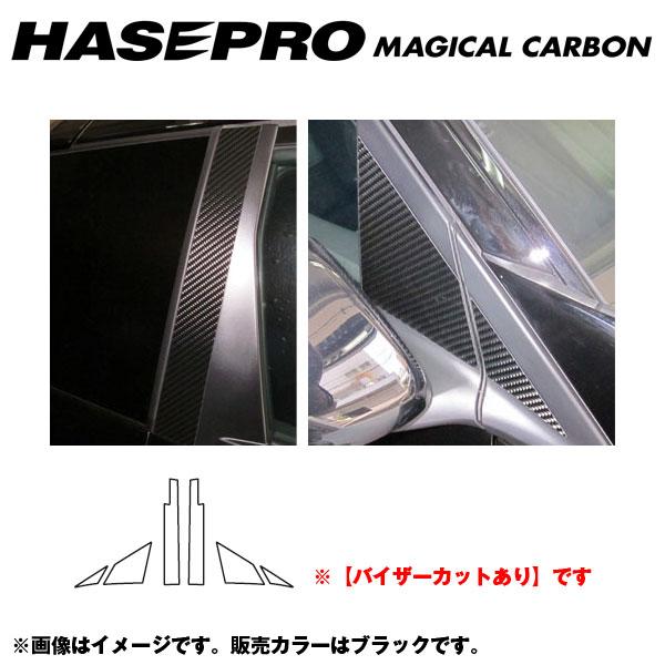 乐天商城 - マジカルカーボン ブラック ピラーセット バイザーカット CR-Z ZF1 年式：H22/2〜/HASEPRO/ハセプロ：CPH-V48