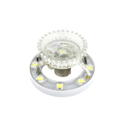 DC12V/DC24V LED9個 トラック 補修部品 マーカーランプ用LEDユニット 超流星マーカーユニット ホワイト CE-37 ヤック/YAC