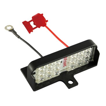 【2/25限定★ポイント最大19倍】DC24V 超広角LED18個 サイドマーカーと共締め可能 トラック 流星ダウンライトワイド2 グリーン CE-413 ヤック/YAC