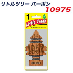 芳香剤 Little Trees エアーフレッシュナー 持続7週間 リトルツリー バーボン 10975 バドショップ