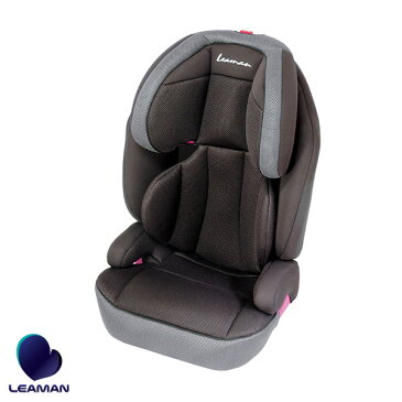 ブラウン 20103 3歳から11歳 車 子供 3Dメッシュ 洗えるカバー 2Way ジュニアシート カイナハイバック ISOFIX JG103 リーマン/LEAMAN