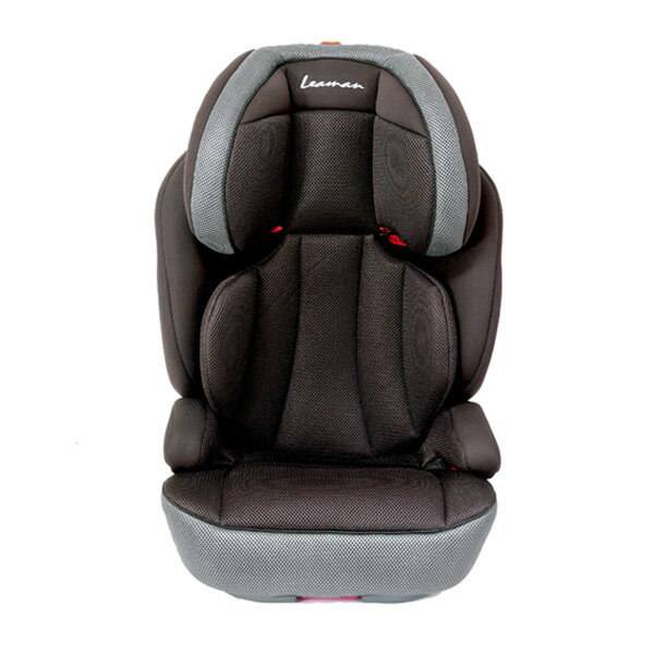 ブラウン 20103 3歳から11歳 車 子供 3Dメッシュ 洗えるカバー 2Way ジュニアシート カイナハイバック ISOFIX JG103 リーマン/LEAMAN