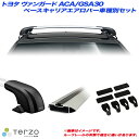 トヨタ ヴァンガード ACA/GSA30 H19.8～H25.11 キャリア車種別専用セット EF100A + EB92A + EB92A + EH342 PIAA/Terzo