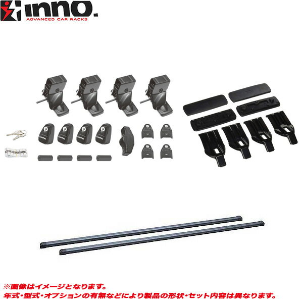 マツダ ファミリア バン NCP16#M系 H30.6～ キャリア車種別セット INSUT + INB127BK + K279 INNO/イノー