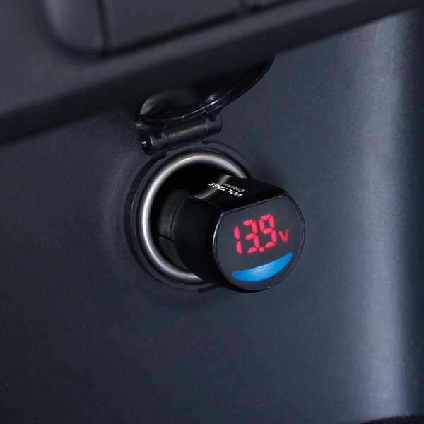 DC12V LED��������ɽ�� ���� �Ÿ������åȤ˺���������� LED�ܥ�ơ��������å��� �Хåƥ꡼/���륿�͡������Ű�¬�� ZE50 ��å�/YAC