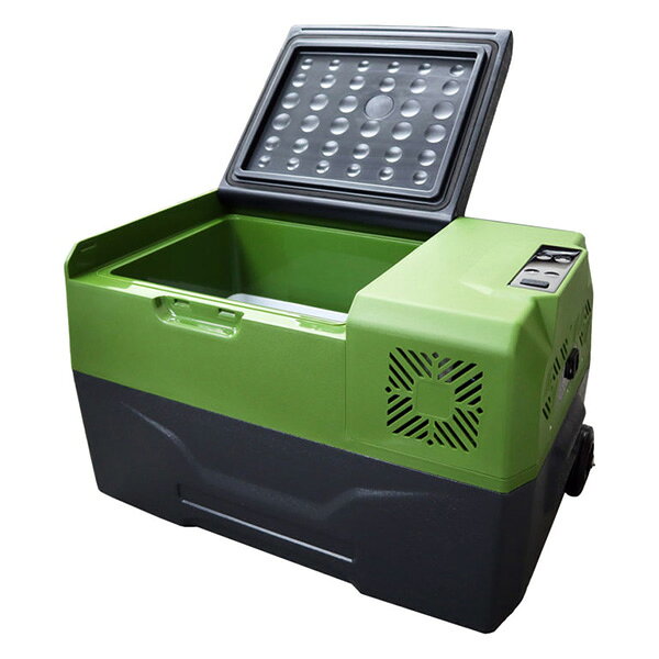 耐荷重約150kg 氷も出来る USB電源搭載 DC12/24V 冷凍冷蔵庫 30L キャスター・ハンドル付 持ち運び楽々 MP-5 大自工業/メルテック hotroad-11016993 カー用品のホットロードタイヤ サンプル画像3