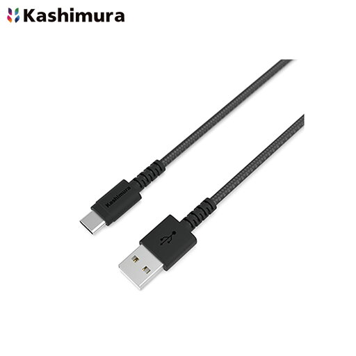 5V 3A ナイロンメッシュ ブラック 断線に強い スマホ充電 USB充電&同期ケーブル 1.2m Type-C USB-A AJ-629 カシムラ 5V 3A ナイロンメッシュ ブラック 断線に強い スマホ充電 USB充電&同期ケーブル 1.2m Type-C USB-A AJ-629 カシムラ