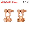 自動車用バッテリーターミナルの交換用に バッテリーターミナルセット #71D 【目安適合:B17〜B24】 BY-01 大自工業/メルテック