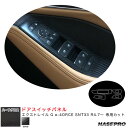 エクストレイル G e-4ORCE SNT33 R4.7~【ブラック】 アートシートNEOハーフグロス ドアスイッチパネル MSNHG-DPN24 ハセプロ