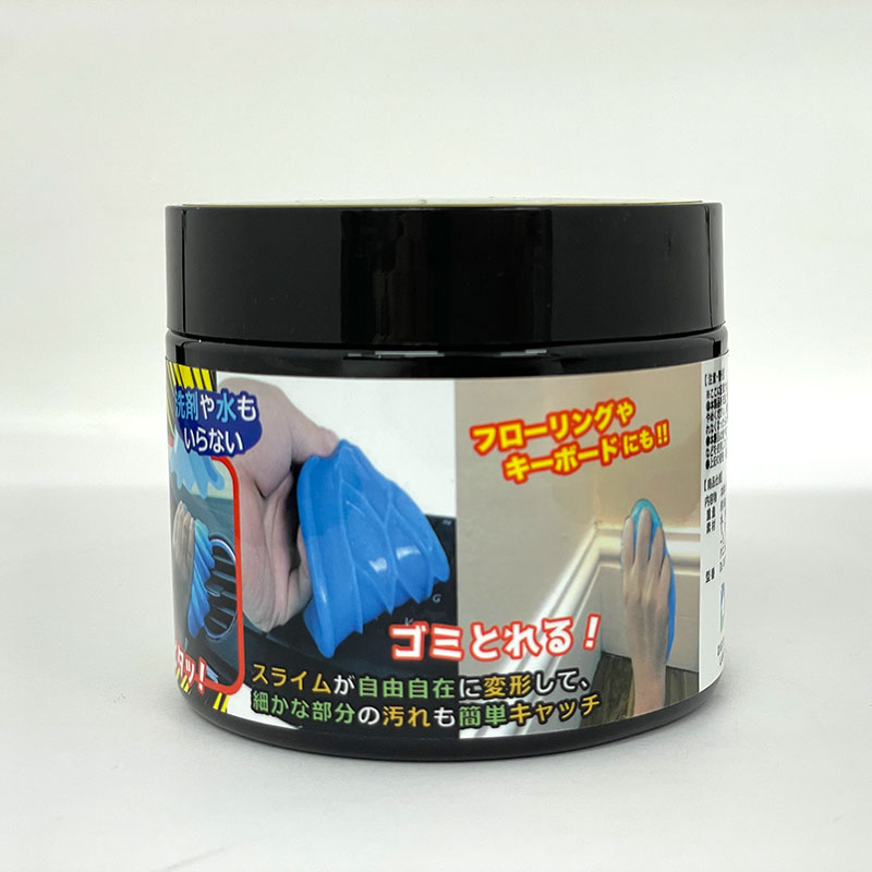 フローリングや、キーボードにも 便利 お掃除スライム ゴミ集め 細かな部分も 洗剤・水は不要 DL-YU193 デジタルランド