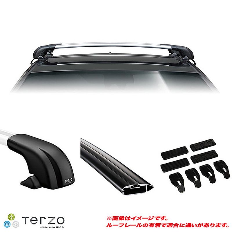 【6/25まで！最大P29倍以上】クラウンスポーツ AZSH3# ベースキャリア車種別セット PIAA/Terzo EF100A + EB100AB + EB92AB + EH452 ※一部対象外あり