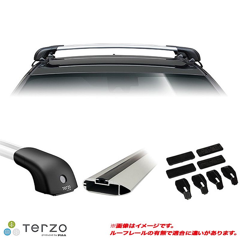 樂天商城 - レヴォーグ レイバック VN系 ベースキャリア車種別セット PIAA/Terzo EF101A + EB92A + EB92A + DR25