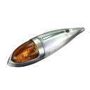 ガラスレンズ ナマズランプ 電球なし サイドランプ ATS-717 (パート2) オレンジ×グリーン ナマズマーカー ATS AB025409
