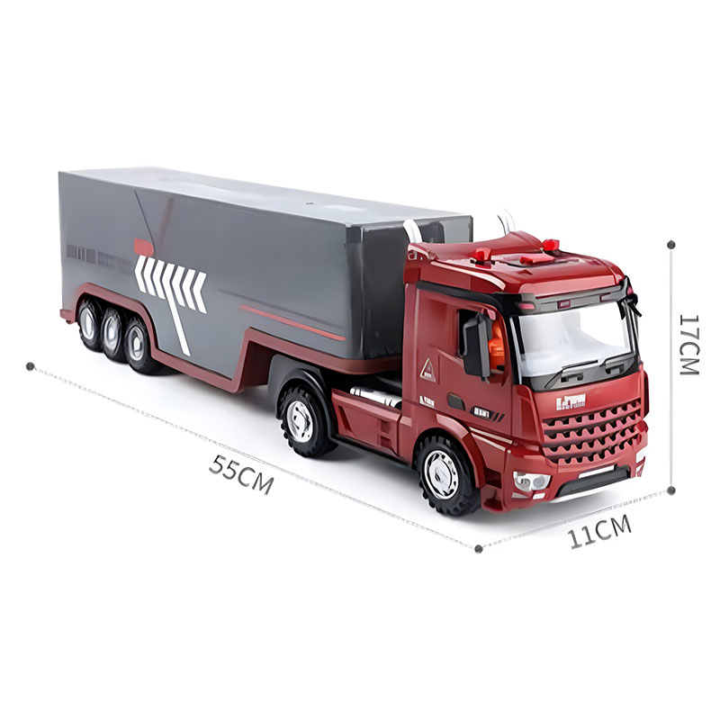 �ڳ�ŷ��󥭥󥰼��ޡ� 2.4GHz �饤��&����ߥ͡�������� 55��11��17cm �饸���� ����ƥʥȥ�å� �ȥ�å��ȥ졼�顼 ͢���֥�ǥ� RC ATS KZ79B803
