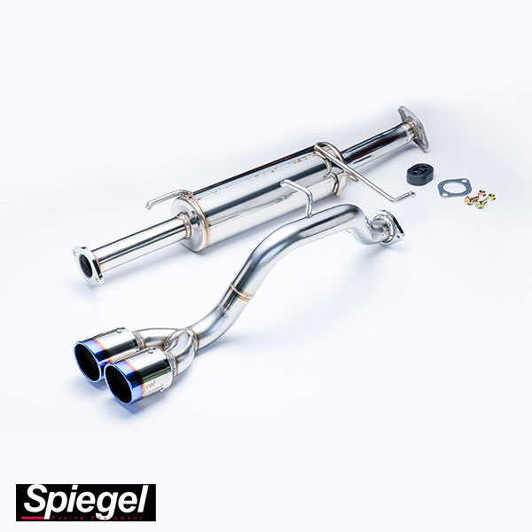 Spiegel レベルサウンド304 ターボ車専用 マフラー チタンテール NV100クリッパー(リオ) DR17V/DR17W 2/4WD装着可 車検対応 HKMS003-005