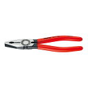 ペンチ (台紙付き) 0301-180 KNIPEX(クニペックス)
