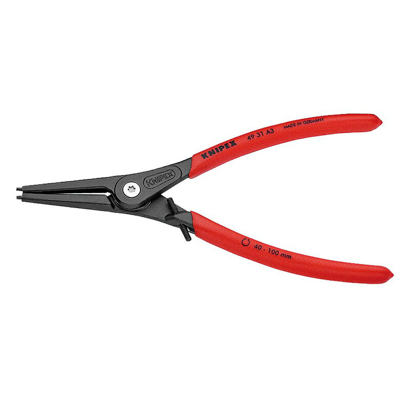 軸用精密スナップリングプライヤー 4931-A3 KNIPEX(クニペックス)