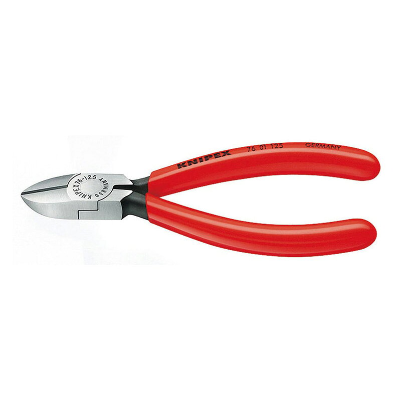 エレクトロニクスニッパー 7601-125 KNIPEX(クニペックス)