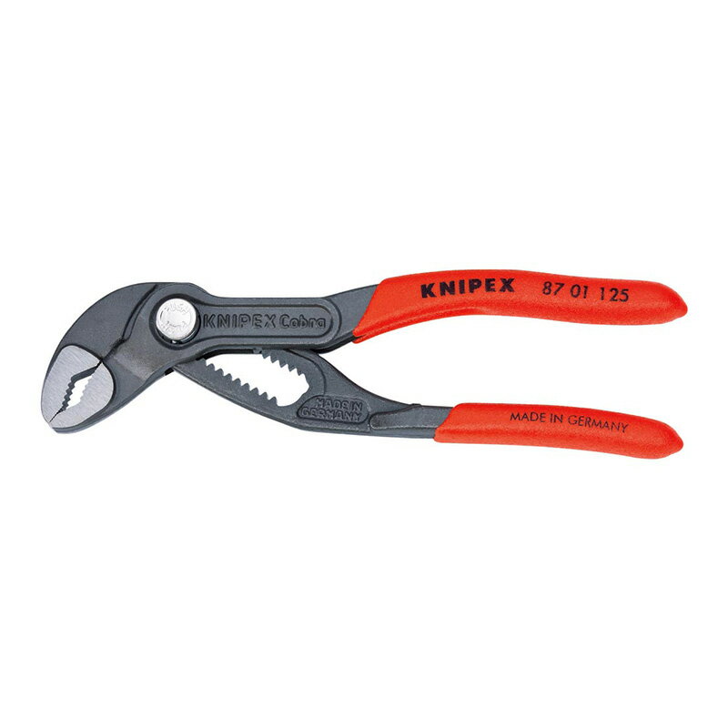 コブラ ウォーターポンププライヤー (台紙付き) 8701-125SB KNIPEX(クニペックス)