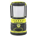 メーカー名：STREAMLIGHT(ストリームライト)品番：44945商品名：スーパーランタン 1100ルーメン イエロー●光源：白色C4 LED×1、赤色LED×4●電源：充電式8800mAhリチウムイオンバッテリー●明るさ(白；ルーメン)：1100(High)/550(Medium)/125(Low)●明るさ(赤；ルーメン)：2.7(High)/1(Low)/2.7(SOS点滅)●連続点灯時間(白；h)：5(High)/10.5(Medium)/35(Low)●連続点灯時間(赤；h)：110(High)/228(Low)/230(SOS点滅)●明るさ(ルーメン)：1100(High)、550(Medium)、125(Low)、2.7(赤色モード)●連続点灯時間：5.75時間(High)、11.5時kン(Medium)、36.25時間(Low)、140時間(赤色モード)、320時間(赤色点滅)●高さ(mm)：191●ボディ径(mm)9.7●質量(g)：868●防水・防塵規格：IPX7●カラー：イエロー●頑丈なSOSモード付き防水ランタン。●充電可能USBチャージャー付き。●本体は衝撃に強いポリカーボネイト樹脂製、さらにラバーコートで衝撃を吸収します。●カバーは取り外し可能で、360°広い領域を照らすことができます。●バッテリーインジケーターをスイッチに内蔵、電池残量に応じて緑→黄→赤→赤点滅の順に発光します。●直立または収納位置でロックするように設計された人間工学的ハンドル内蔵フックは、水平ロープ、ケーブルおよびパイプに掛けることができます。●底面に折りたたみ式のカラビナフックを内蔵。●水深1Mまでの防水対応(30分間)。●水に浮くので災害時にも役立ちます。●スマートフォンで最大4回、タブレットで最大2回充電可能。●付属品：AC充電コード