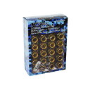 レデューラ レーシング シェルタイプナット ローレットタイプ用 20個 ゴールド アルミシェル SLRNA2 KYO-EI(2)