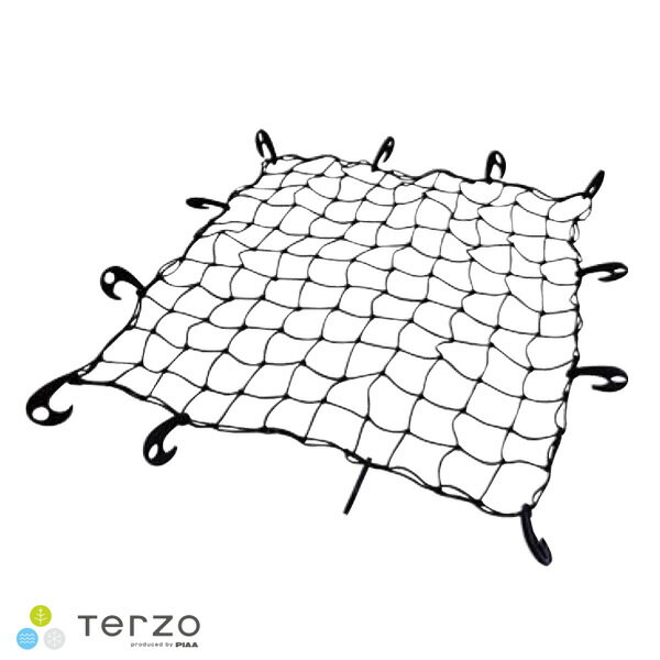 ルーフラック用オプション スパイダーネット Mサイズ 90×90cm 伸長率180％/PIAA/Terzo：EA69RM