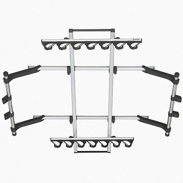 ロッドホルダー 釣り竿 車載 Jフックマルチタイプ 7本積 磯・船・投・鮎・振出/並継竿用 NEWモデル INN..