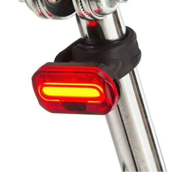 自転車用LEDテールライト 防滴仕様 リア シートポスト取付 点滅&点灯 MYPALLAS/マイパラス 池商 MP-LT08