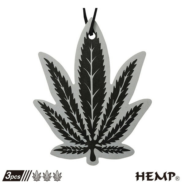 芳香剤 HEMP エアーフレッシュナー ブラックムスク 3枚パック ヘンプ 吊り下げ型 車 部屋 ニューアークス NAX-052-002