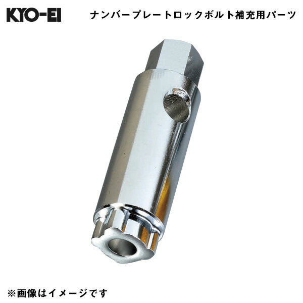 レデューラ レーシングナンバープレートロックボルト Kics 【補充用パーツ】 キーアダプター （レンチ側）10HEX 1個 KYO-EI A-91