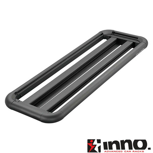 ルーフデッキ 幅45cm ブラック ルーフラック ヒッチメンバー/ベースキャリアの2通りに取付可能 INNO/イノー INA530