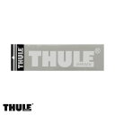 ステッカー ロゴ 白 シロ ホワイト 中サイズ13cm 正規品 カッティングシート THULE/スーリー THP-STWH13