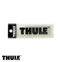 ステッカー ロゴ 黒 クロ ブラック 小サイズ 8cm 正規品 カッティングシート THULE/スーリー THP-STICKER-BK-8CM