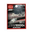 LED ルーム球 4灯 T10×31 10000K 50lm DC12V ハイブリッド/EV/アイドリング車対応 1個入 車内灯 無極性 ブレイス/BRAiTH BEX-13