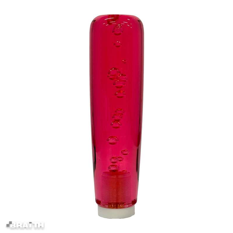 7色イルミ 差込口12mm 158mm ロングノブ LED シフトノブ レッド 車内アクセサリー 光るシフトノブ AF-1..