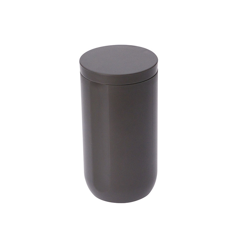 灰皿 電子タバコ用 約80本 くすみカラー スティックトラッシュ Terracotta グレー 吸い殻入 大容量 車内 PF-405 ヤック