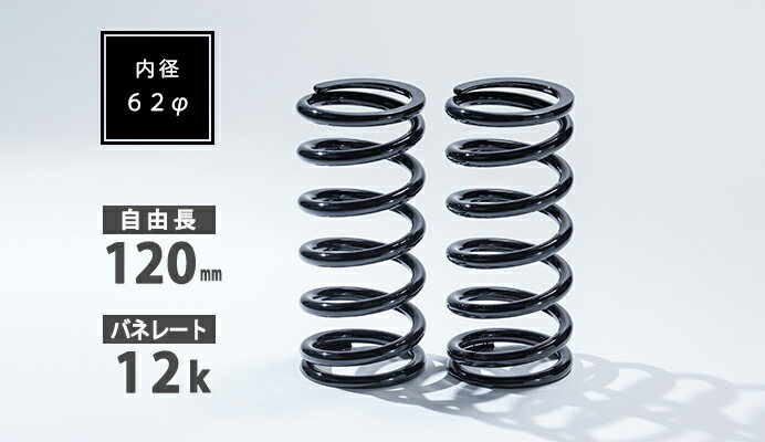 62φ 2本セット 120mm 12K 直巻スプリング SKP-SPT6212012 シュピーゲル/Spiegel